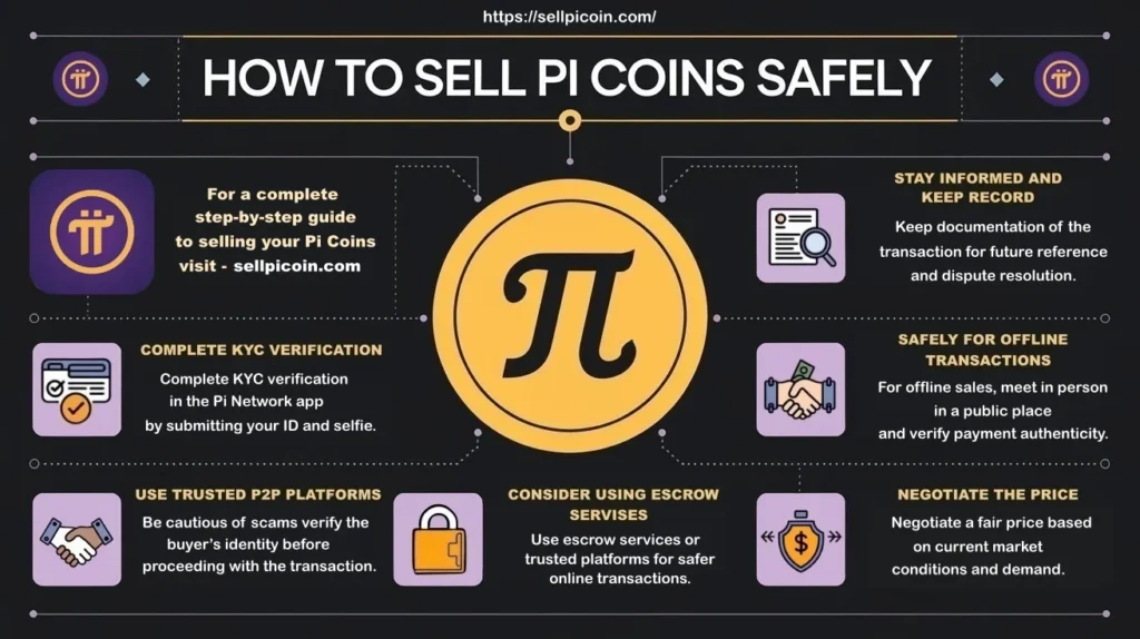 Sell Pi Coin